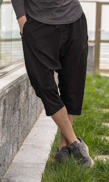 Jogging Shorts Black from Qaba'il