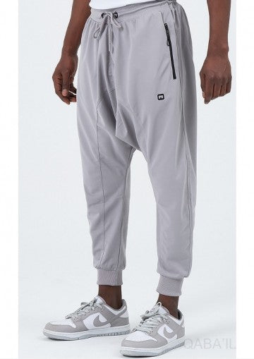 Jogging pants Light gray "ARMY" from Qaba'il