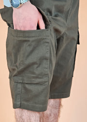 Bermuda Cargo Tech Olive Green