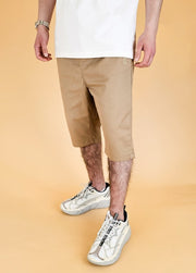 Bermuda Chino Basic Khaki