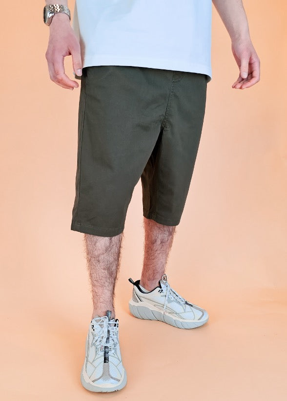 Bermuda Chino Basic Olive Green