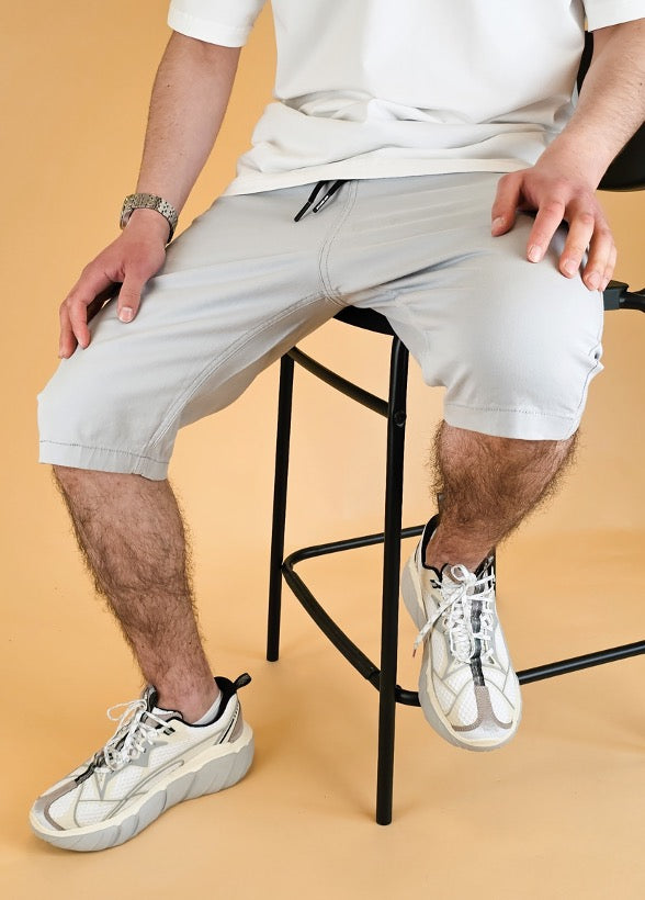 Bermuda Chino Basic Silver