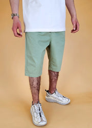 Bermuda Chino Basic Mint Green