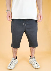 Bermuda Jogging Jeans Anthracite Grey