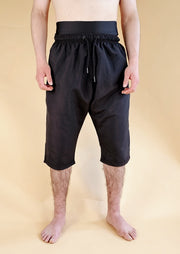 Men's Halal Swim Shorts in Black