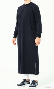 Jogging Qamis "Amwaj" Navy by Qaba'il