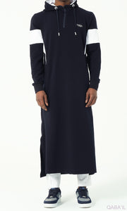 Jogging Qamis "Unik" Navy Blue by Qaba'il