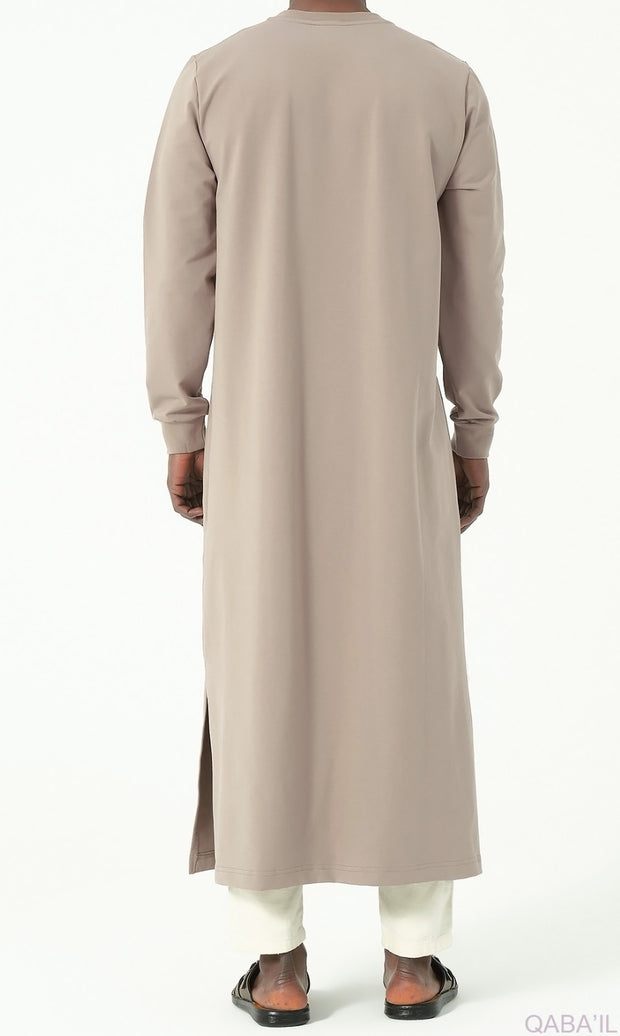 Jogging Qamis "Sham" Taupe by Qaba'il